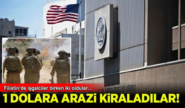Kudüs'te gasbedilen Filistin arazisi ABD'ye 1 dolara kiralandı