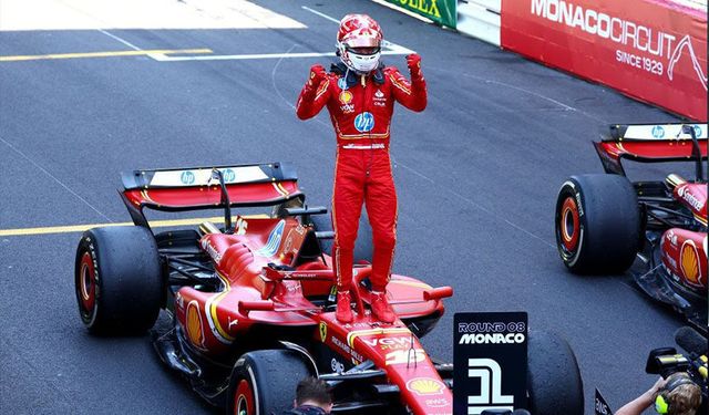 Britanya Grand Prix'sinde kazanan Charles Leclerc oldu
