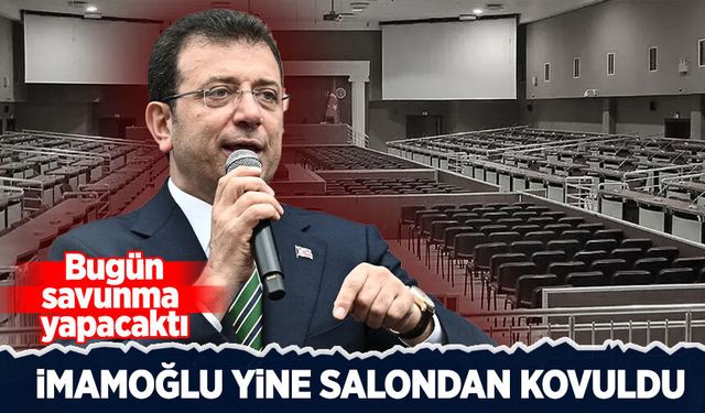Bugün savunma yapacaktı! İmamoğlu yine mahkeme salonundan kovuldu