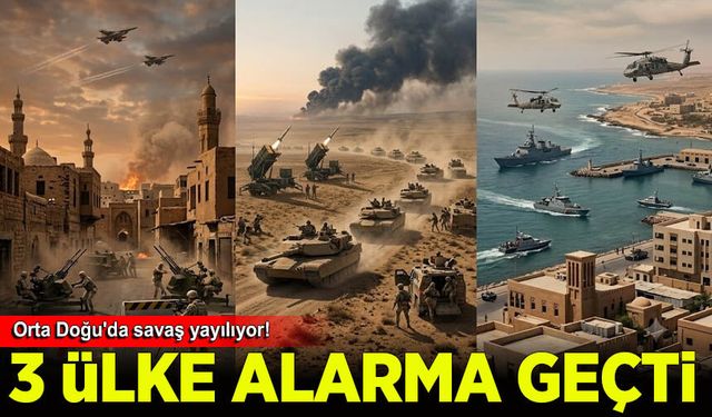 Orta Doğu'da savaş yayılıyor! 3 ülke alarma geçti
