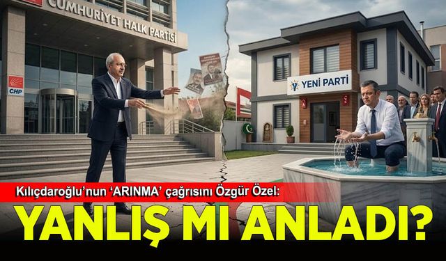 Kılıçdaroğlu'nun 'ARINMA' çağrısına ilk uyan Özgür Özel mi? Özel, ABDEST alırken görüntülendi!