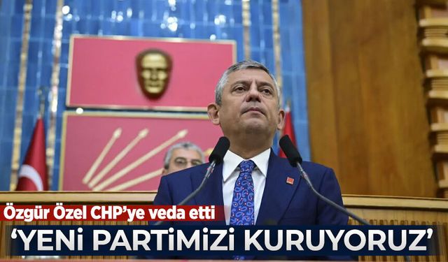 Özgür Özel 'Yeni Parti'yi açıkladı!