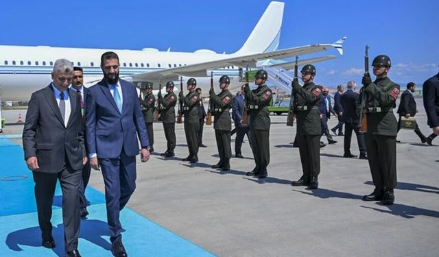 Suriye Cumhurbaşkanı Eş-Şara Ankara’da!