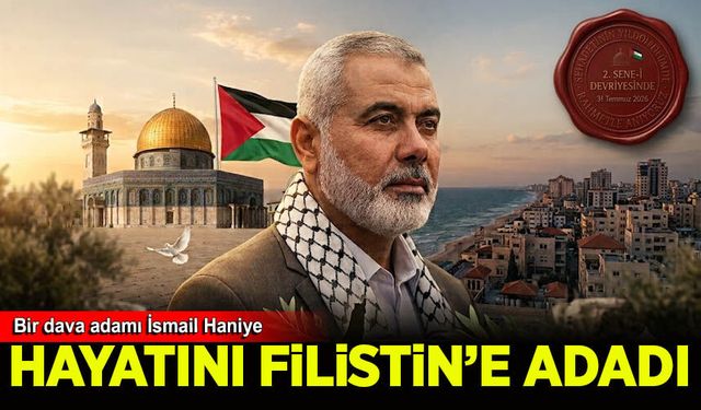 Şehit İsmail Haniye Şehaddetinin 2. Sene-i devriyesinde unutulmadı
