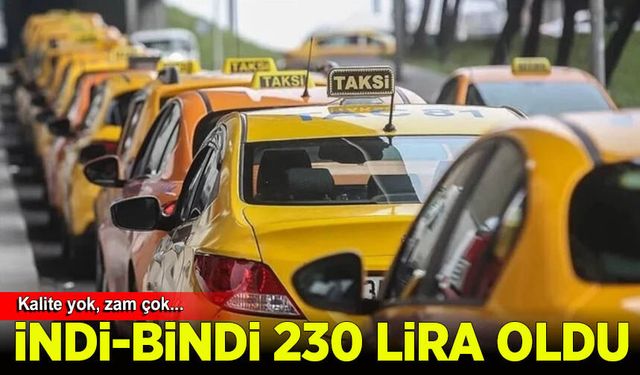 İstanbul'da ulaşıma bir zam daha: Taksilerde de tarifeler değişti