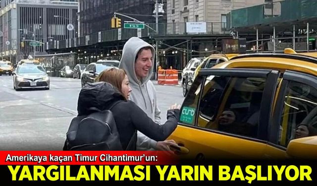 Timur Cihantimur'un yargılanması yarın başlıyor