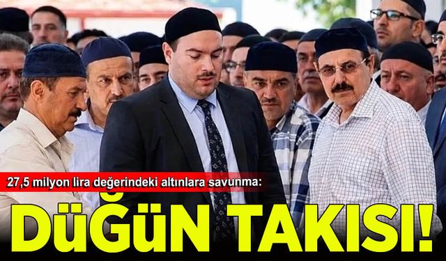 Alihan Kuriş'ten evinden çıkan 27,5 milyon lira değerindeki altınlara savunma: 'Düğün takısı'