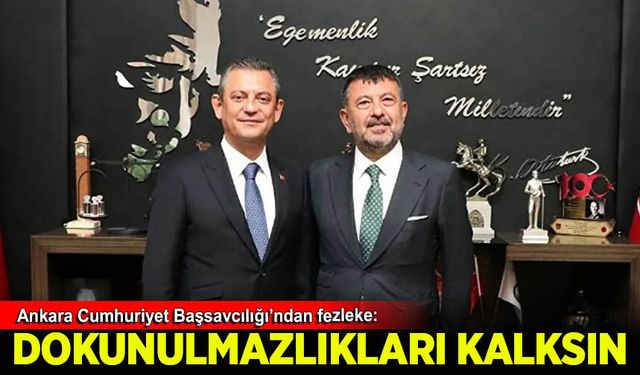 Özgür Özel ve Veli Ağbaba hakkında fezleke: Dokunulmazlıklarının kaldırılması istendi