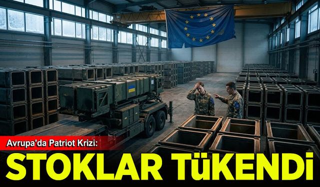 Avrupa'da Patriot Krizi: Stoklar Tükendi