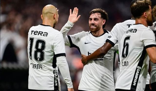 Beşiktaş, sahasında Eyüpspor'u 1-0 mağlup etti