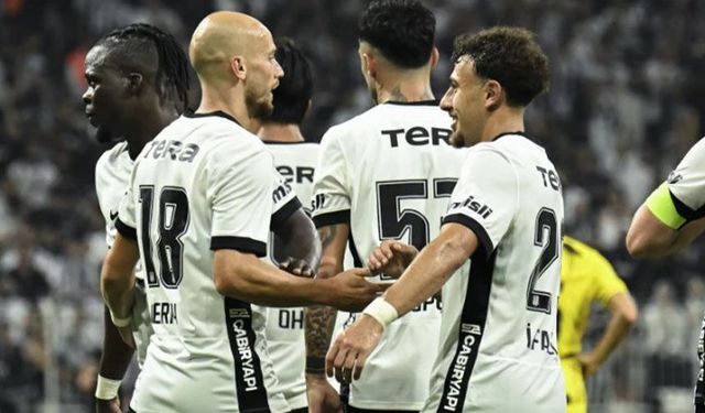 Beşiktaş evinde Hradec Kralove'yi 1-0 mağlup ederek play-off turuna yükseldi