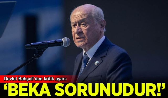 Devlet Bahçeli Televizyonlardaki tehlikeye dikkat çekti! 'Beka sorunudur'