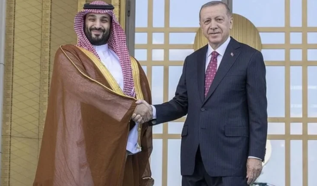 Cumhurbaşkanı Erdoğan, Prens Muhammed Bin Selman ile görüştü