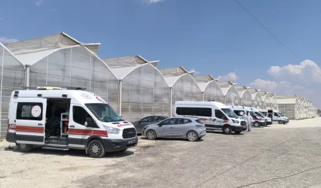 Afyonkarahisar'da tarım ilacından etkilenen sera çalışanlarının sayısı 24'e yükseldi