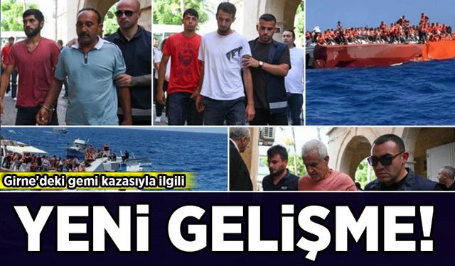 Girne'deki gemi kazasıyla ilgili yeni gelişme!