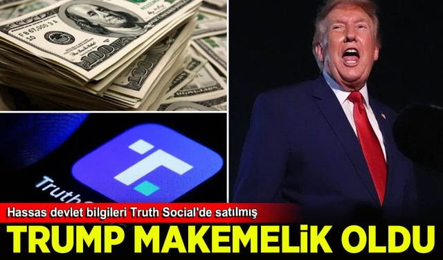 Trump mahkemelik oldu: Hassas devlet bilgileri Truth Social'de satılmış