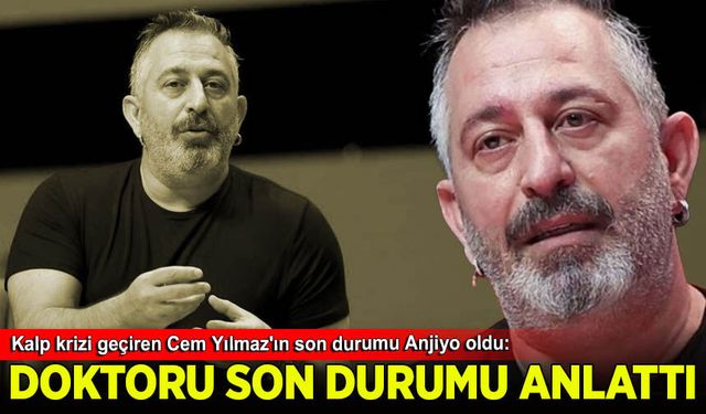 Kalp krizi geçiren Cem Yılmaz'ın son durumu: Anjiyo oldu, 2 gün gözlem altında kalacak