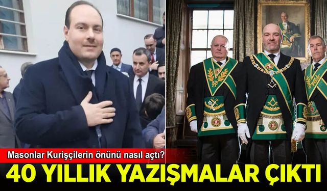 Masonlar Kurişçilerin önünü nasıl açtı? 40 yıllık yazışmalar arşivden çıktı