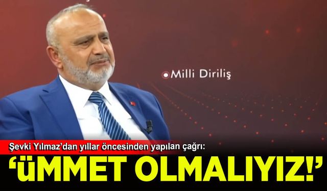 Şevki Yılmaz Yıllar öncesinden Mekke Anlaşması'nın önemini bakın nasıl vurgulamıştı?