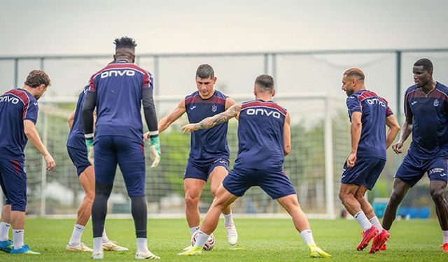 Trabzonspor'un Kasımpaşa maçı kamp kadrosu belli oldu