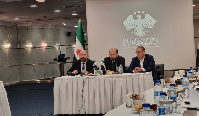 Suriye Ankara Büyükelçiliği Maslahatgüzarı Fadi Alqassem STK'larla buluştu