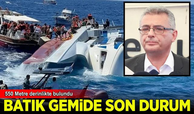 Tufan Erhürman: Girne'de batan geminin konumu tespit edildi