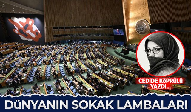Cedide Köprülü yazdı: Dünyanın sokak lambaları