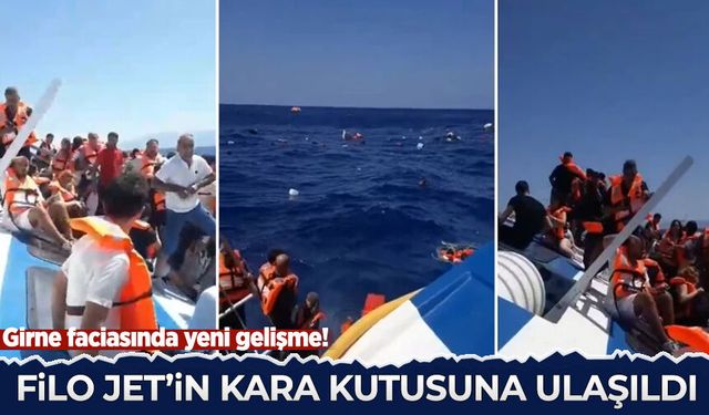 Girne faciasında yeni gelişme: Filo Jet'in kara kutusuna ulaşıldı