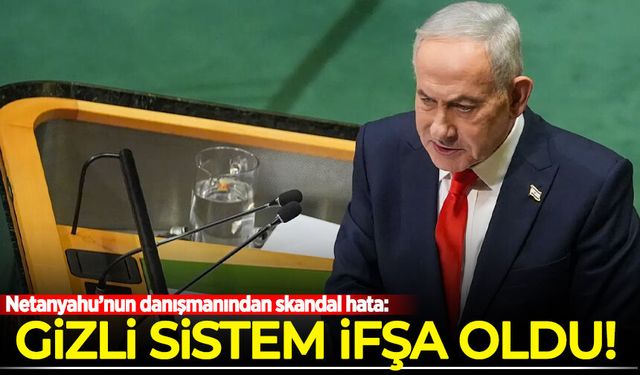 Netanyahu’nun danışmanından skandal hata: Kodları açıkta bıraktı, gizli sistem ifşa oldu!