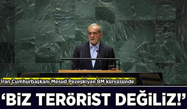 İran Cumhurbaşkanı Mesud Pezeşkiyan BM Kürsüsünden sesleniyor