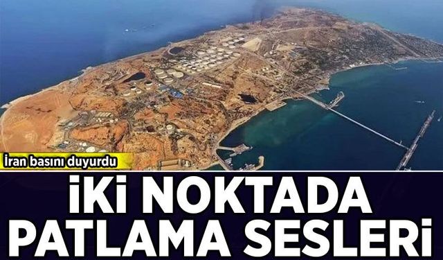 İran basını duyurdu: 2 noktada patlama sesleri