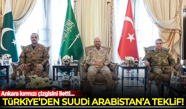 Acil toplantıda Türkiye'den Suudi Arabistan'a teklif!
