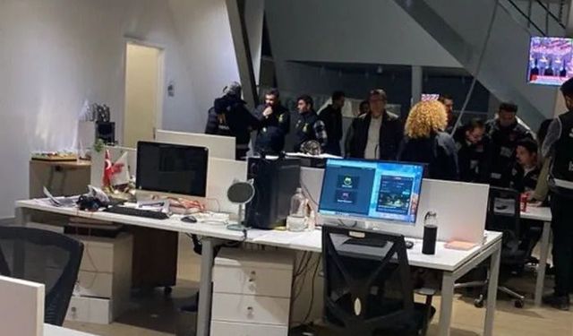 Halk TV'ye kayyum atandı! Polis ekipleri binada arama yapıyor