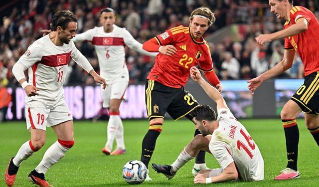 A Milli Takım Belçika'da dağıldı: Uluslar Ligi'nde 3'te 0!