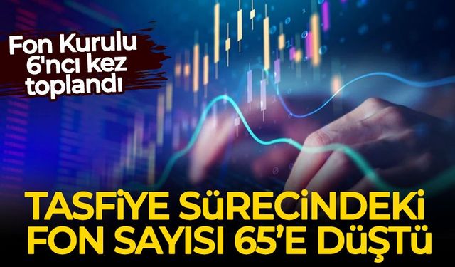 Fon Kurulu 6'ncı kez toplandı: Tasfiye sürecindeki fon sayısı 65'e düştü