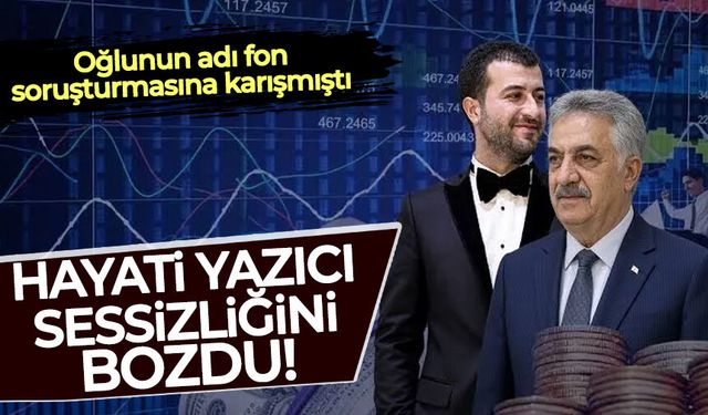 Hayati Yazıcı adı fon krizine karışan oğlu için ilk kez açıklama yaptı