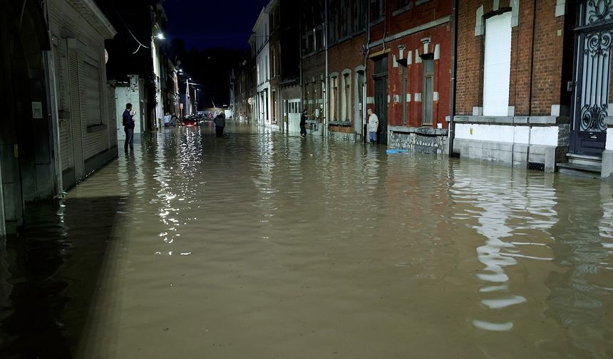 Belçika'da bir kez daha sel felaketi