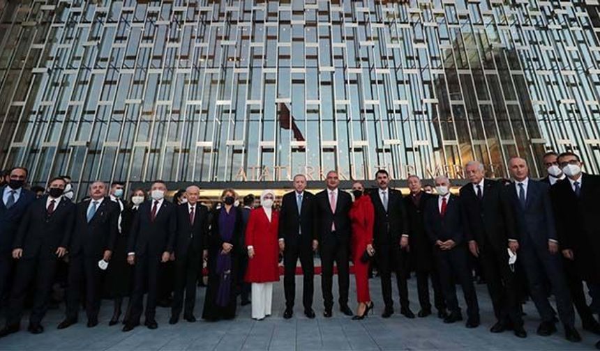 AKM'nin açılışı Cumhurbaşkanı Erdoğan yaptı