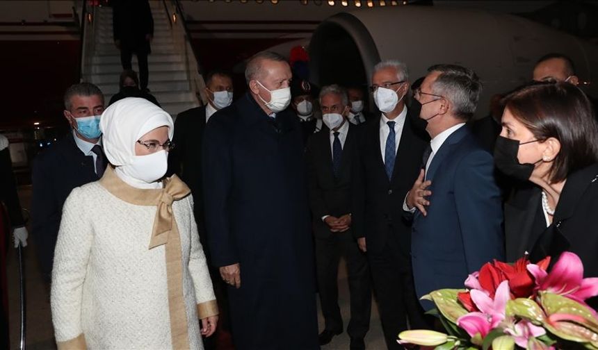 Cumhurbaşkanı Erdoğan İtalya'ya geldi