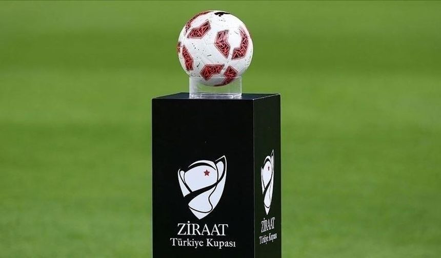 Ziraat Türkiye Kupası son 16 tur eşleşmeleri belli oldu