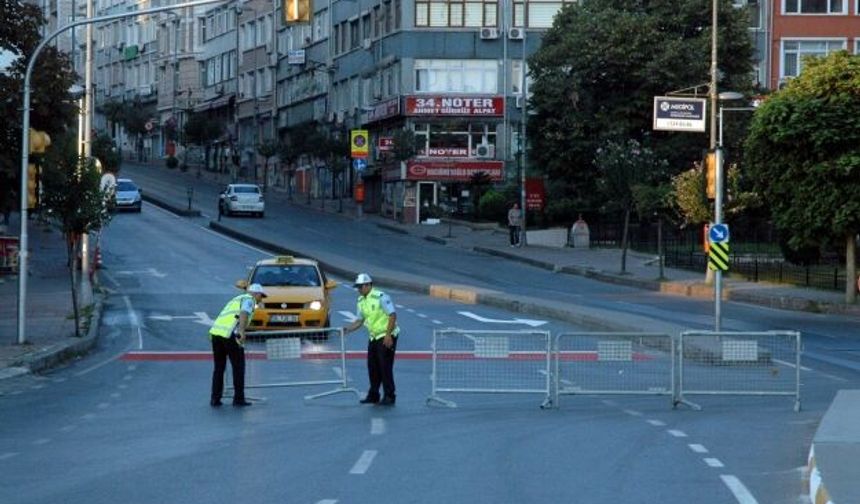 İstanbul'da bazı yollar trafiğe kapatıldı