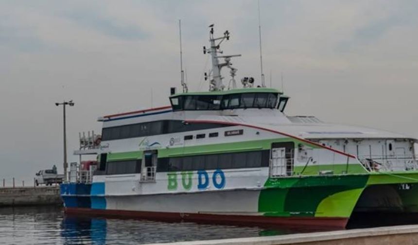 Bursa-İstanbul hattında 12 deniz otobüsü seferi iptal edildi