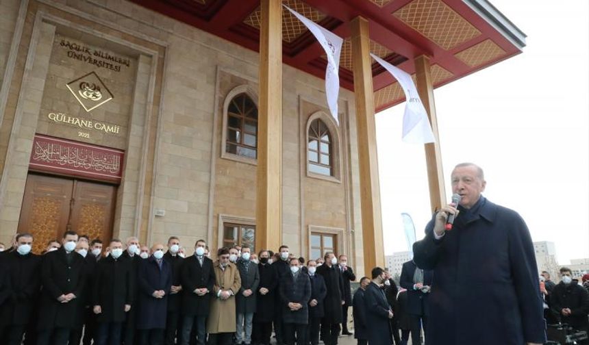 Başkan Erdoğan Gülhane Camisi'nin açılışını gerçekleştirdi!