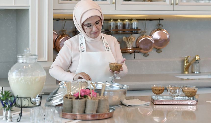 Emine Erdoğan'dan ''Türk Mutfağı Haftası'' paylaşımı