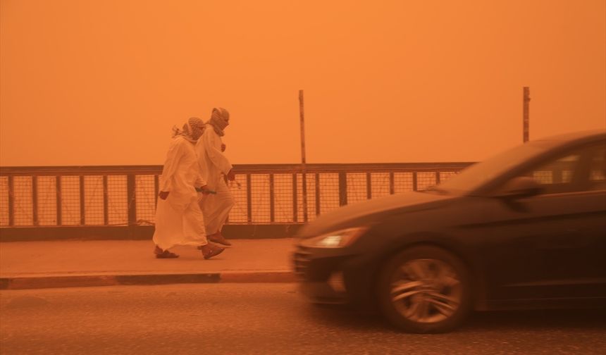 Toz fırtınası Orta Doğu'dan Avrupa'ya sıçrayabilir