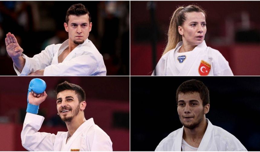 Avrupa Karate Şampiyonası'nda 4 altın madalya
