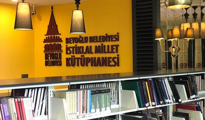 Beyoğlu'nda İstiklal Millet Kütüphanesi açıldı