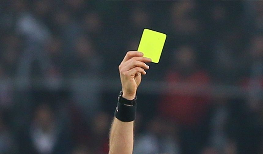TFF 1. Lig'de son 10 sezonun en az sarı kartı kullanıldı