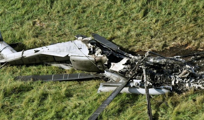 ABD'de helikopter düştü: 6 ölü var