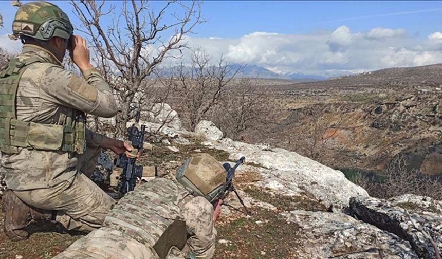 Fırat Kalkanı ve Pençe-Kilit Operasyonu bölgelerinde 7 PKK'lı terörist etkisiz hale getirildi
